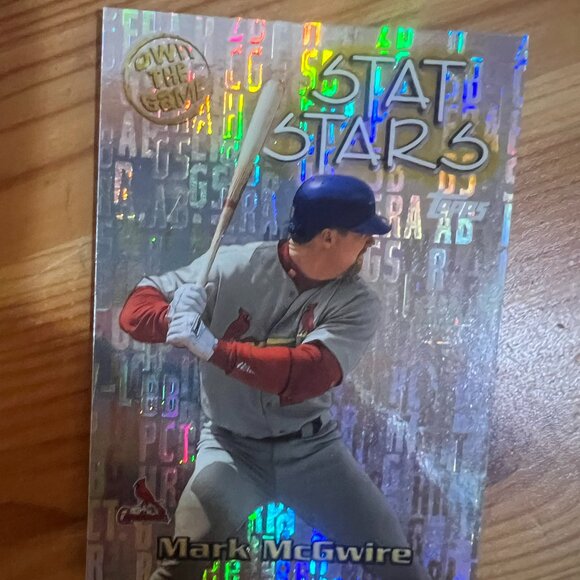 2000 Topps Chrome - Own the Game Stat Stars Mark McGwire #OTG14 - Picture 1 of 2